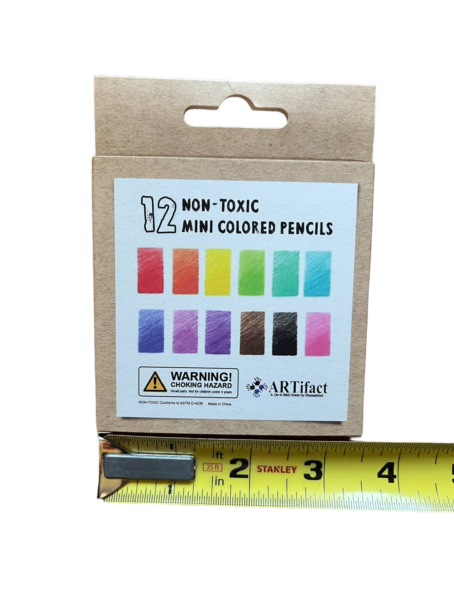 Peace, Love, ART Mini Pencil Set