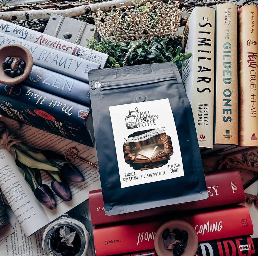 Enchanted Library (Vanilla Nut Cream) 12oz Flavored Coffee