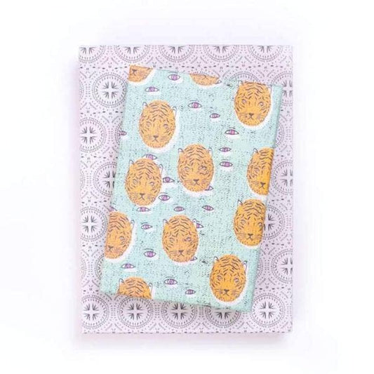 Tiger Eye/ Navajo Silver ‚Ä¢ Double-sided Eco Wrapping Paper