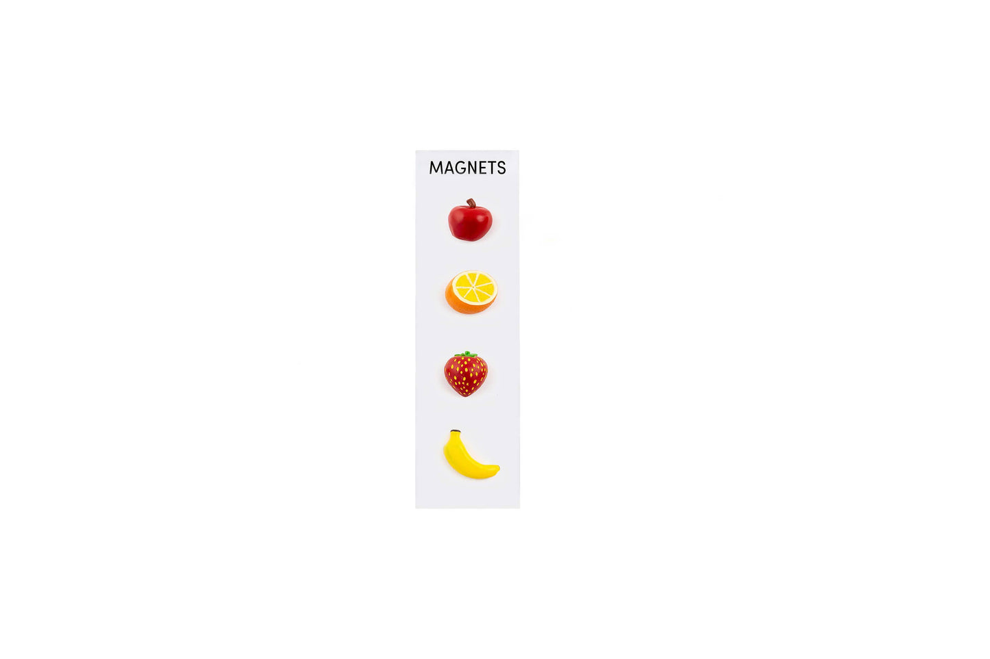 Colorful fruit magnets