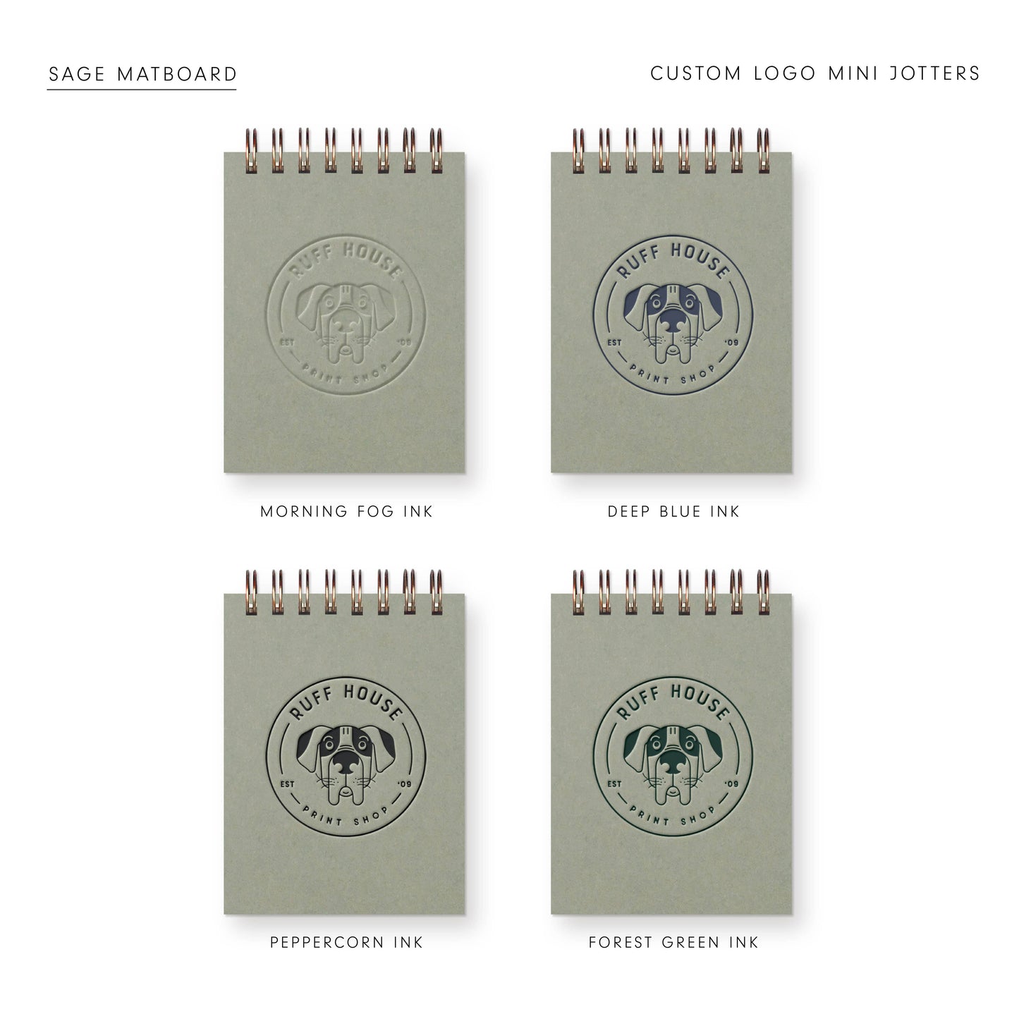 Custom : Logo Mini Jotter Notebook