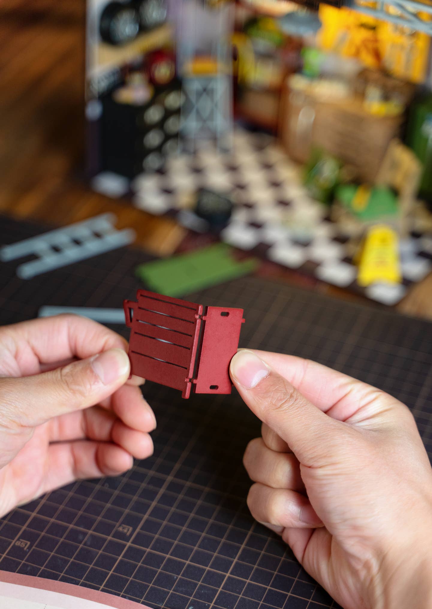 DIY Miniature House Kit: Garage Workshop