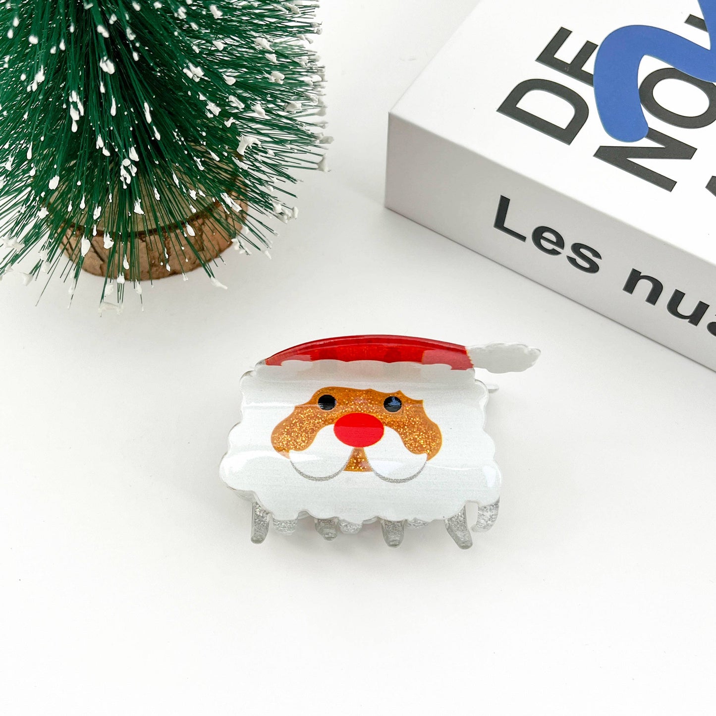 Christmas Series Claw Clip, Winter Hair Clip