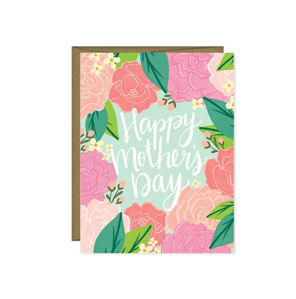 Happy Mother's Day Pink Peonies
