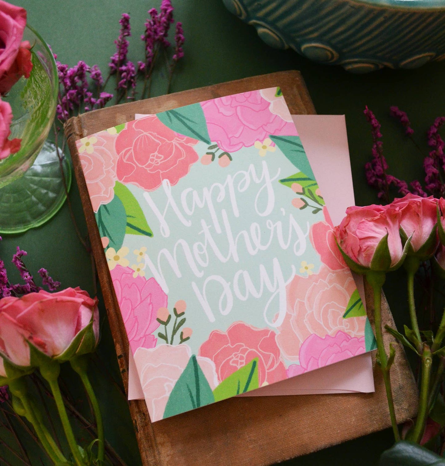 Happy Mother's Day Pink Peonies
