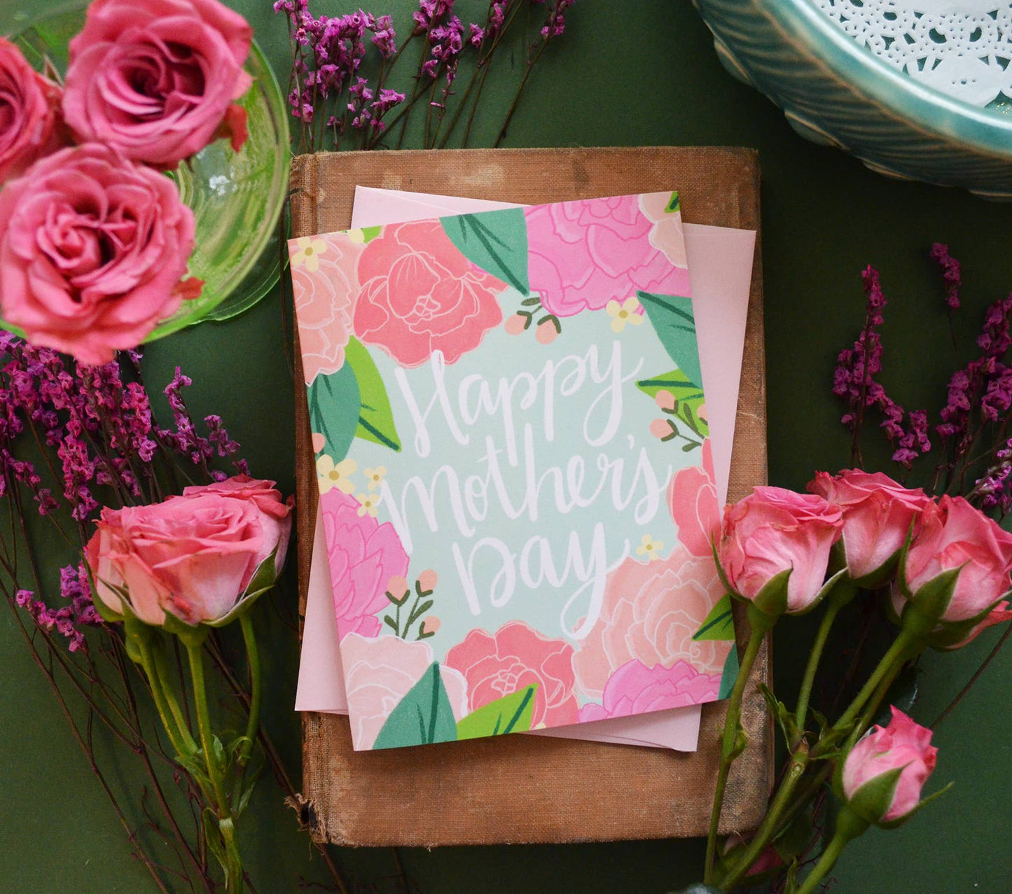 Happy Mother's Day Pink Peonies