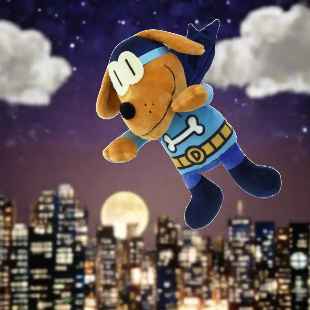 Dog Man's Bark Knight Plush