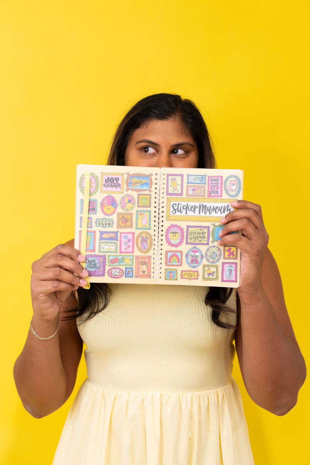 Sticker Museum Album – Reusable Sticker Storage Book