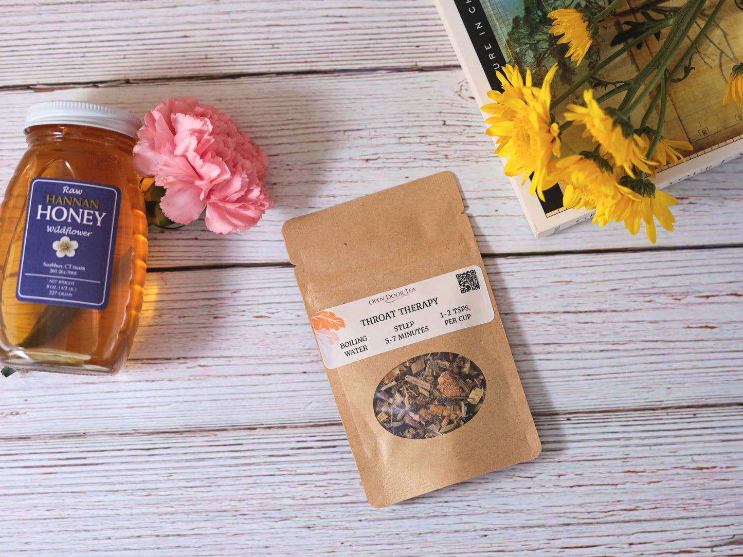 Throat Therapy | Herbal, Functional Tea | Bulk or Retail