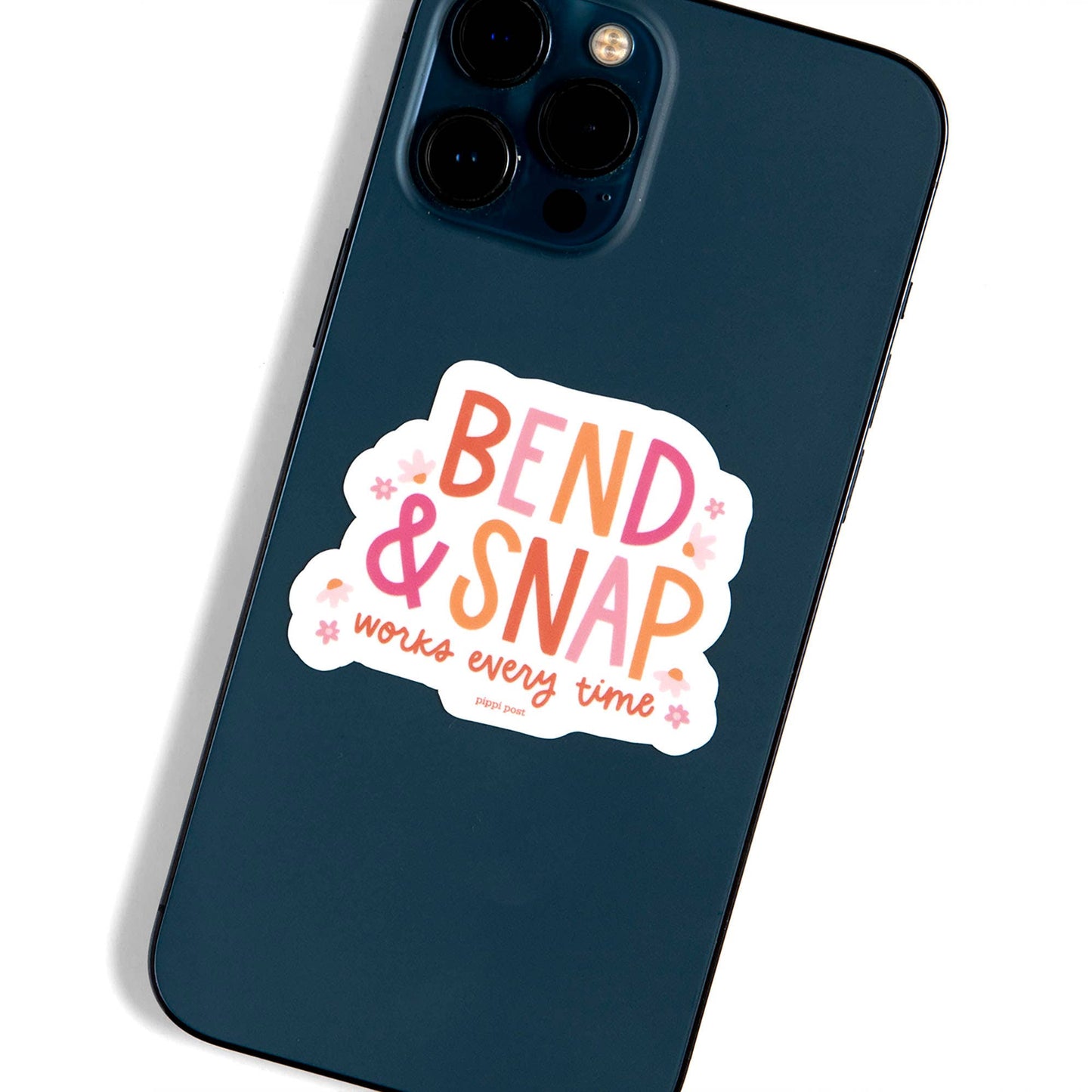 Bend & Snap Decal Sticker