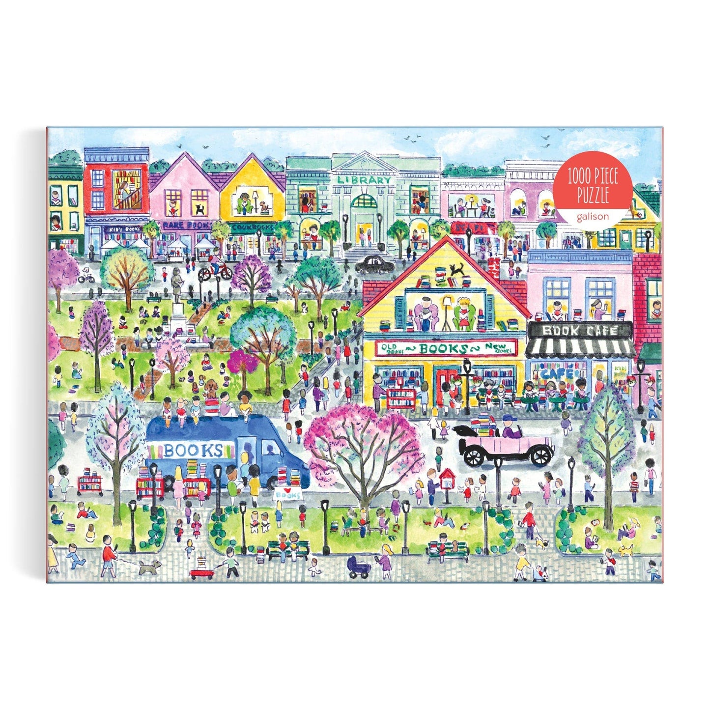 Michael Storrings Book Town 1000 Piece Puzzle