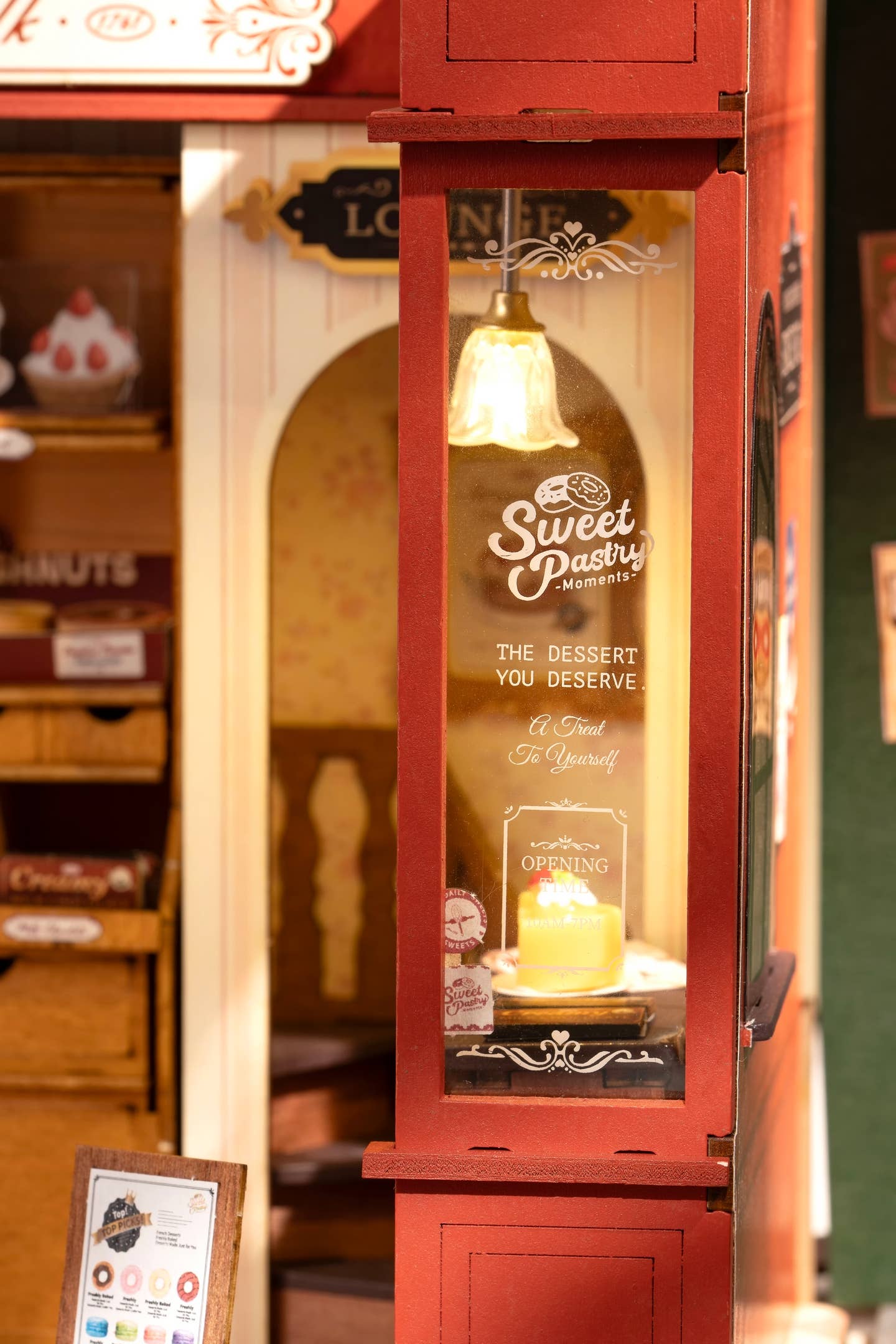 DIY Miniature House Kit: Honey Dessert Talk