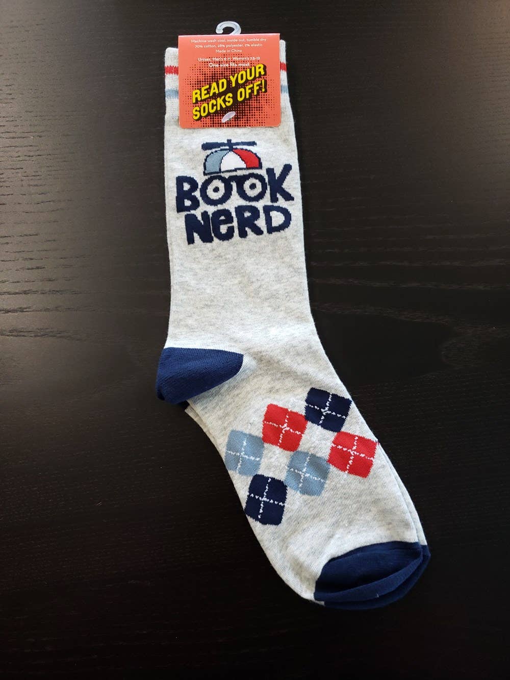 Book Nerd Socks (LoveLit Book Theme)