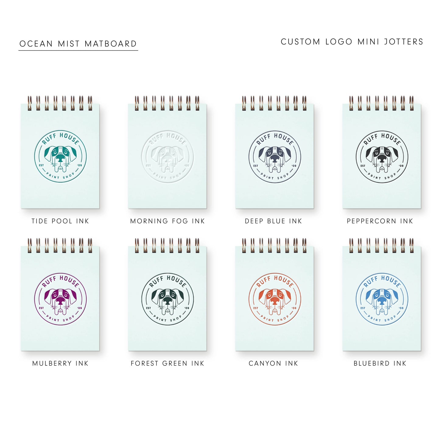 Custom : Logo Mini Jotter Notebook