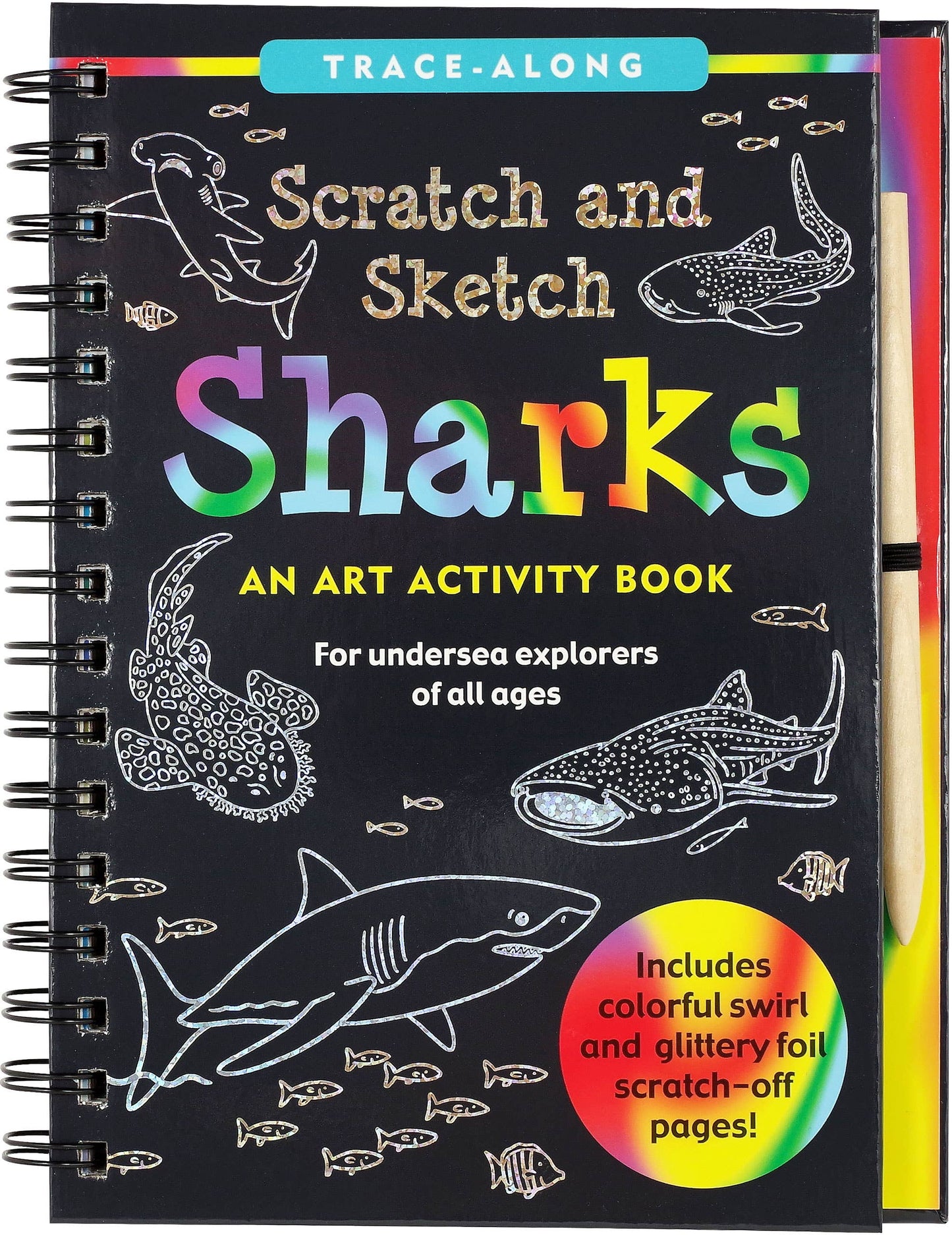 Sharks Scratch and Sketch