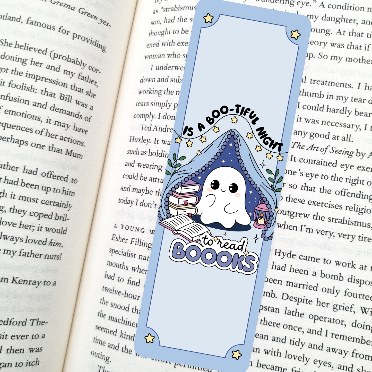 Bootiful Night To Read Bookmark