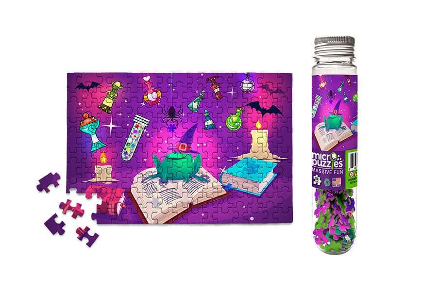 Puzzle Potion Number 5 - Fall, halloween mini jigsaw puzzle