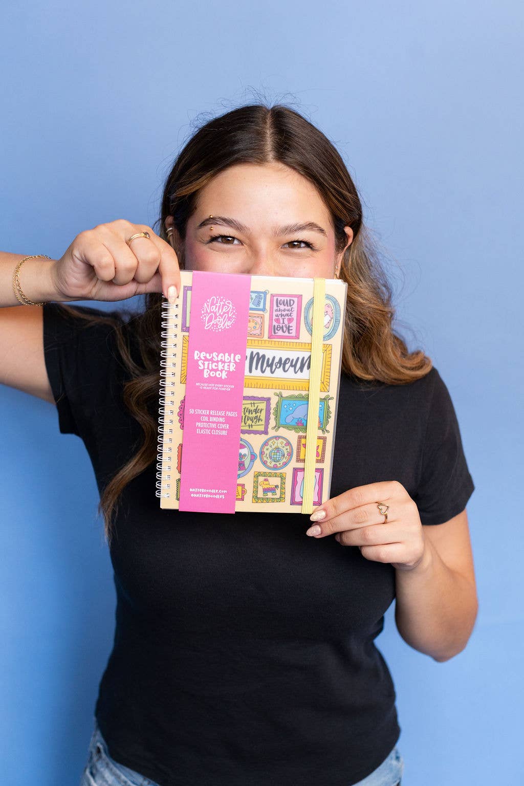 Sticker Museum Album – Reusable Sticker Storage Book