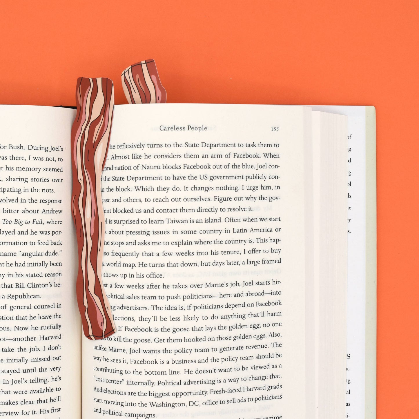 Bacon Bookmarks (they're die cut!)