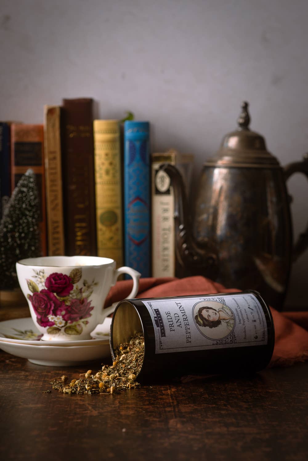 Pride and Peppermint - Jane Austen Loose Tea Tin