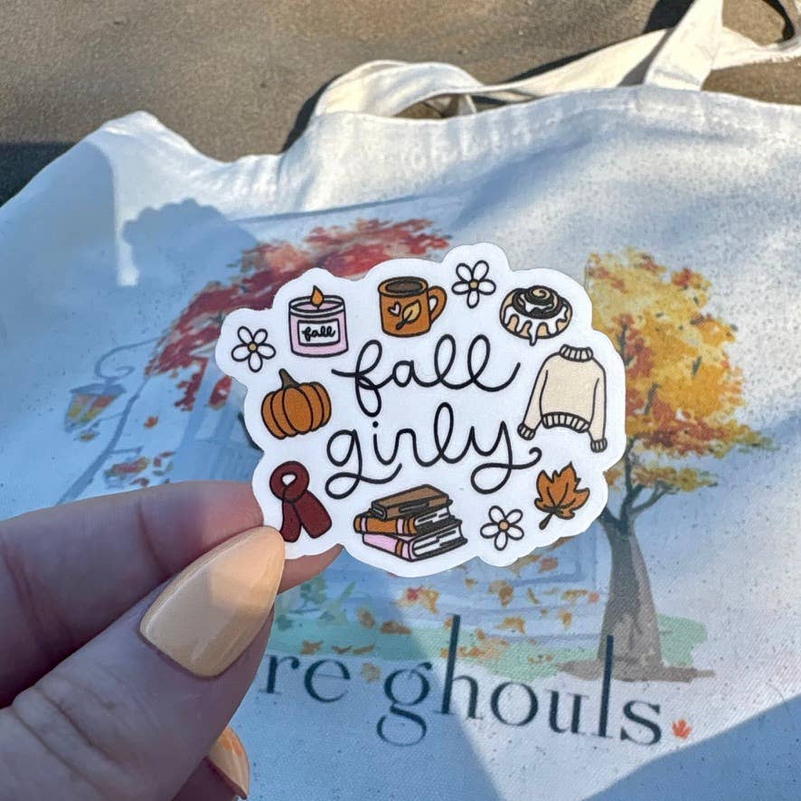 Fall Girly Sticker