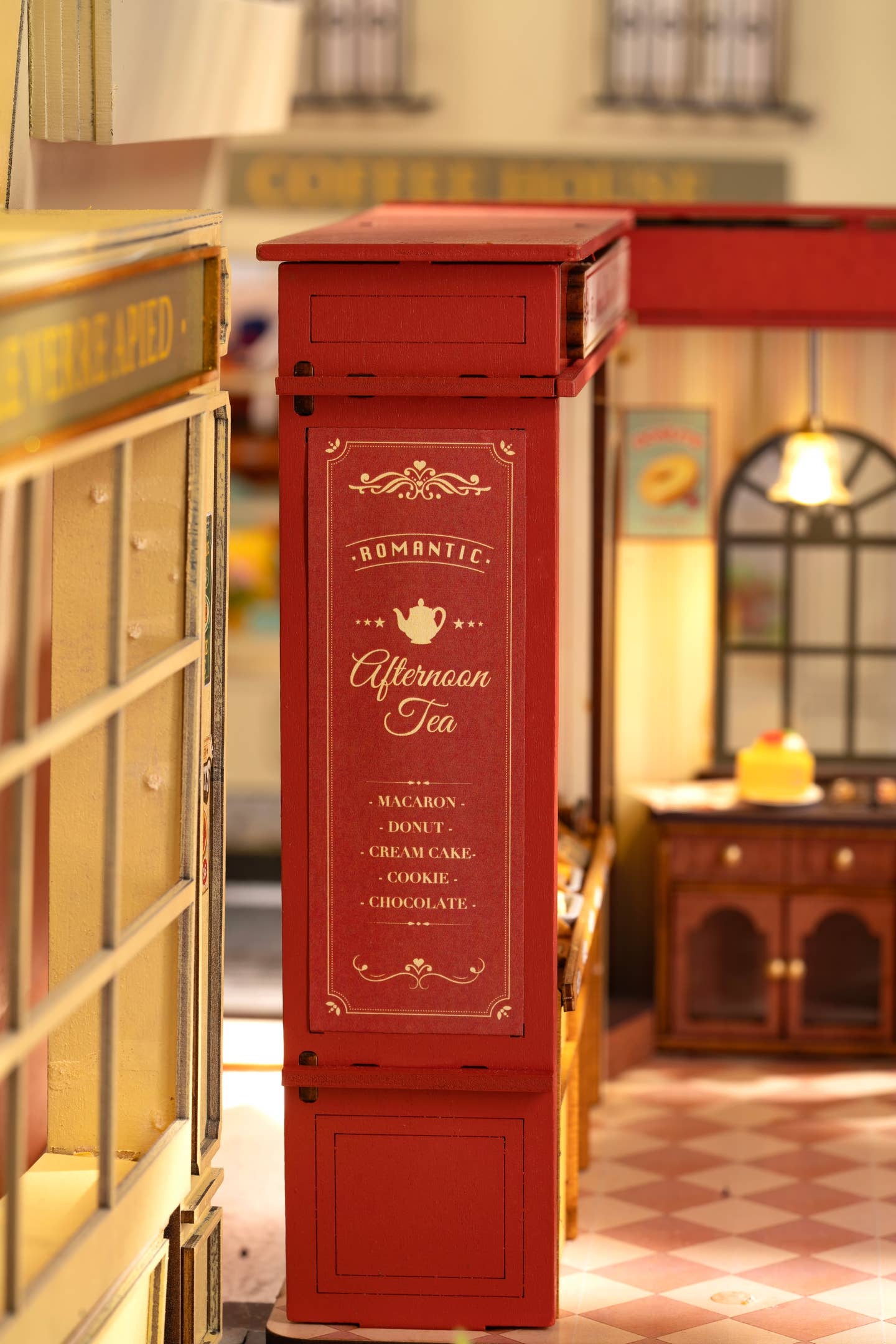 DIY Miniature House Kit: Honey Dessert Talk