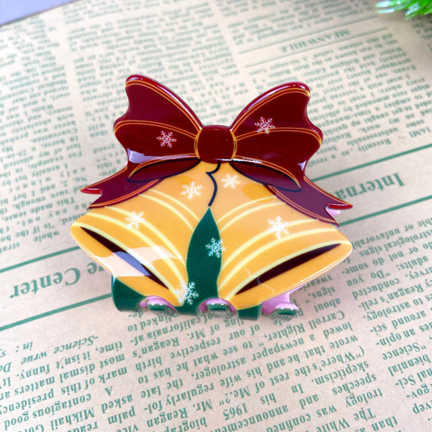 Santa Claus elk cartoon cute claw clip