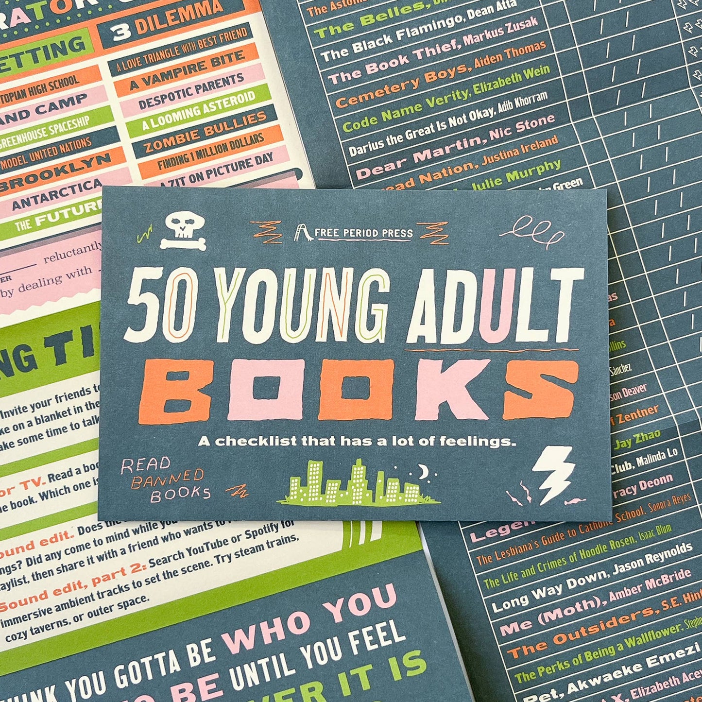 50 Young Adult (YA) Books: A Checklist With Lots of Feelings