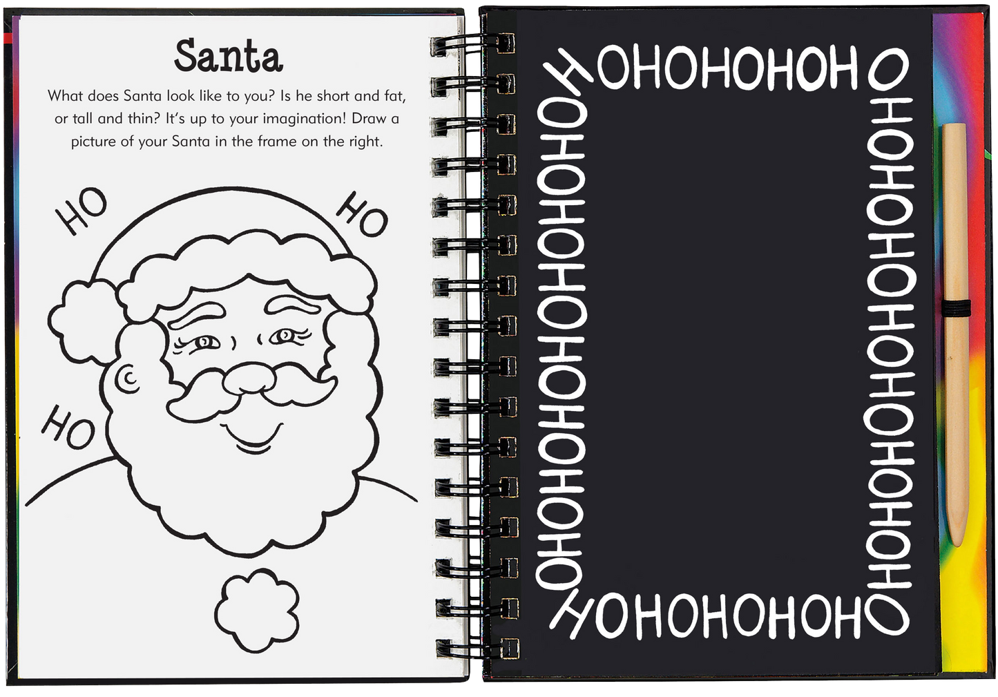 Merry Christmas Scratch and Sketch