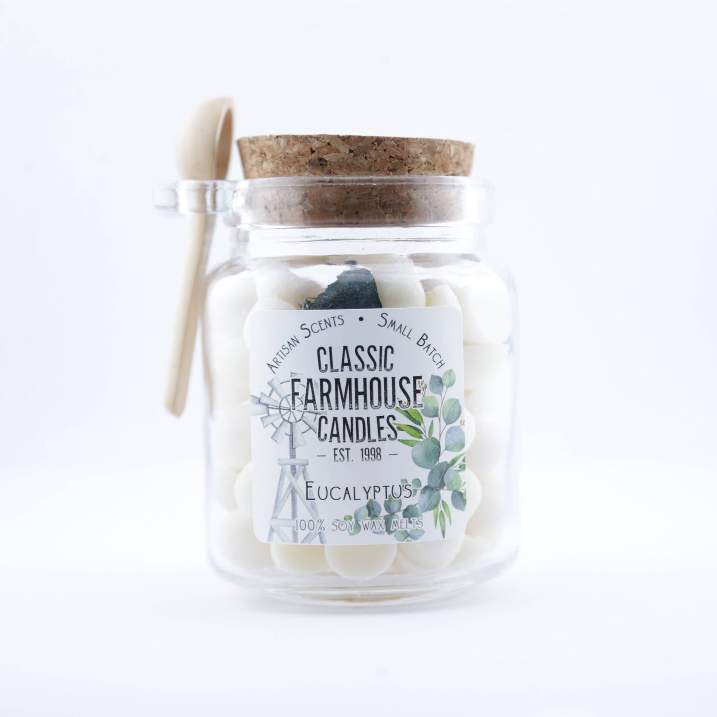 Soy Wax Melt Jar - Eucalyptus