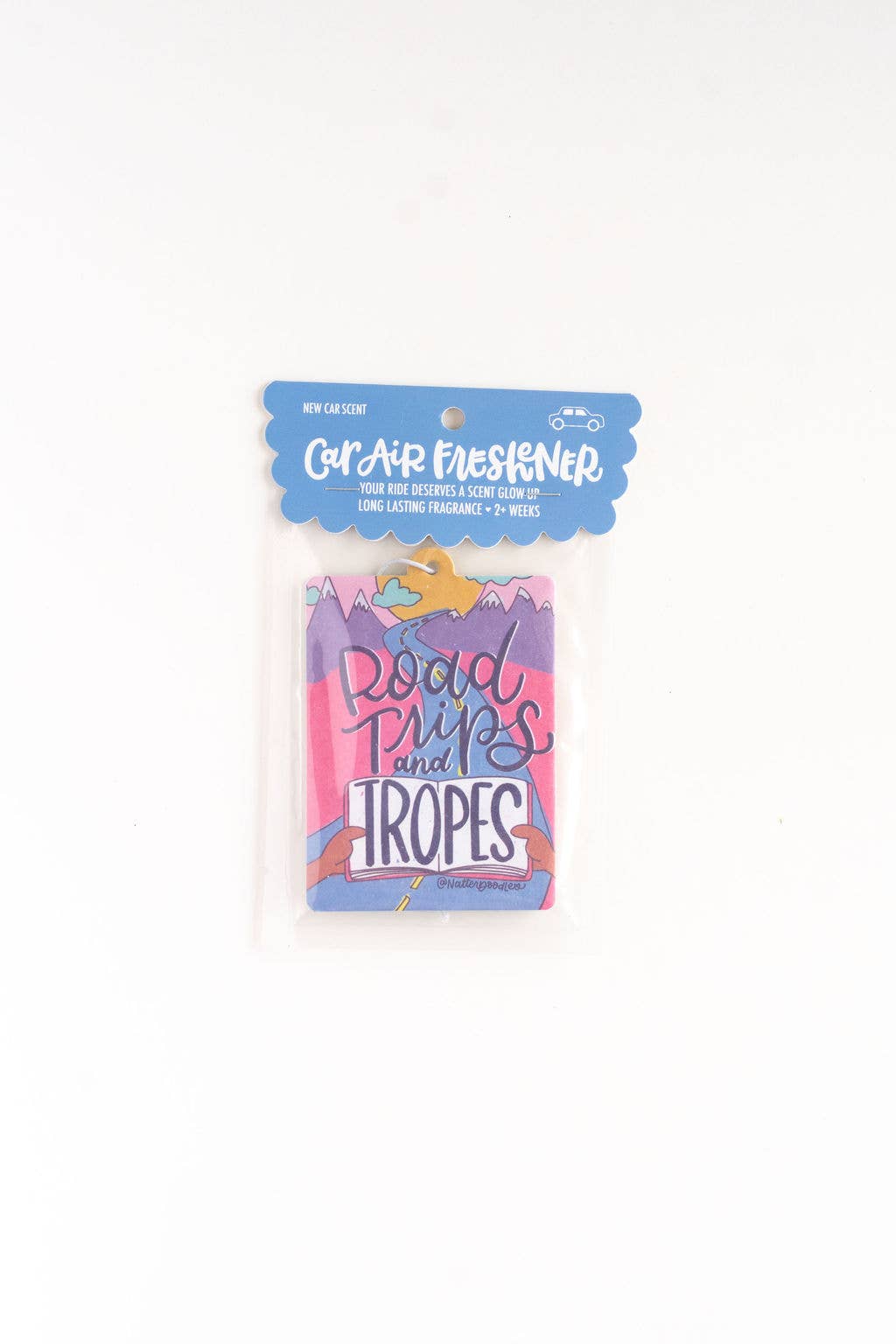 Road Trips & Tropes Reading Bookish New Car Air Freshener