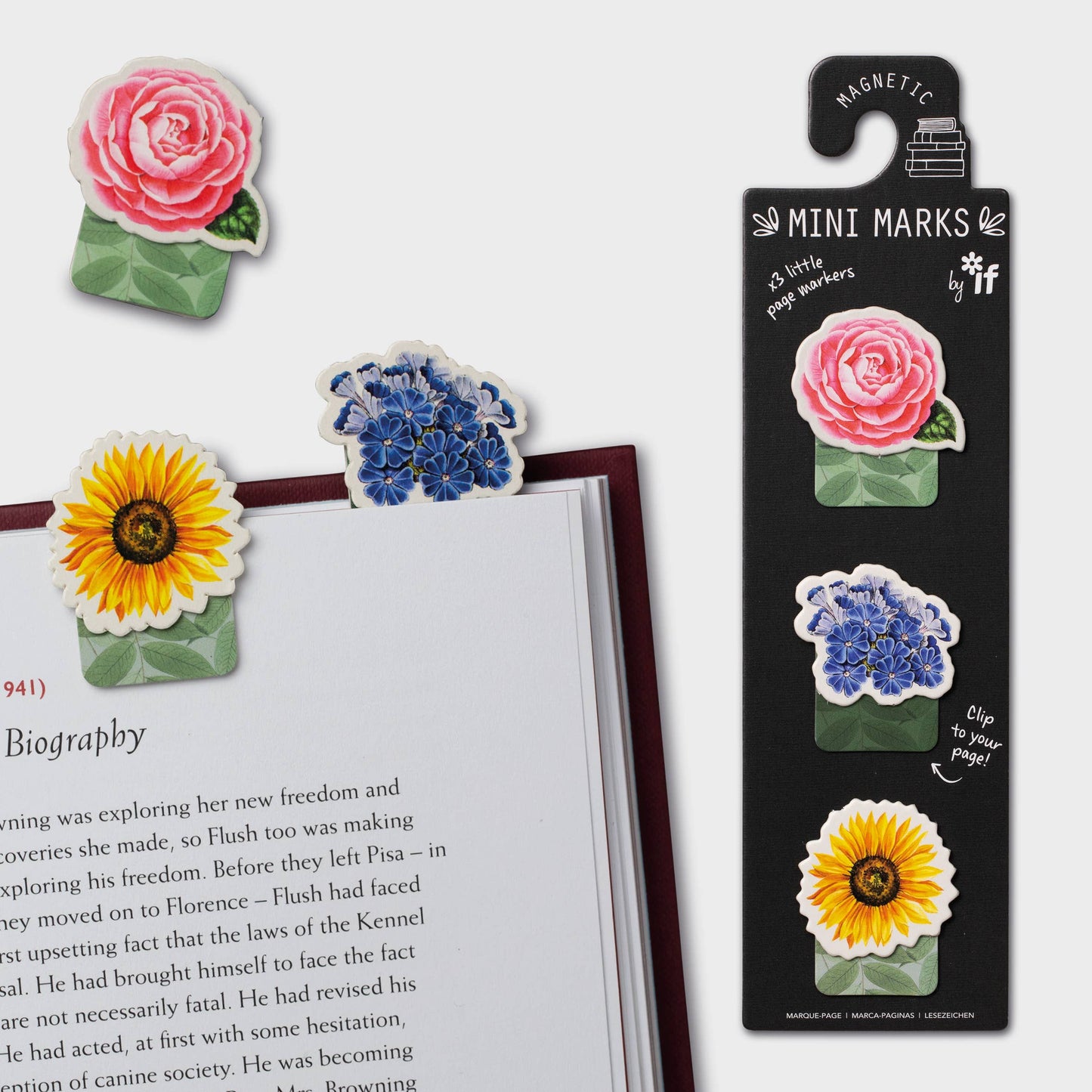 Mini-Marks Magnetic Bookmarks