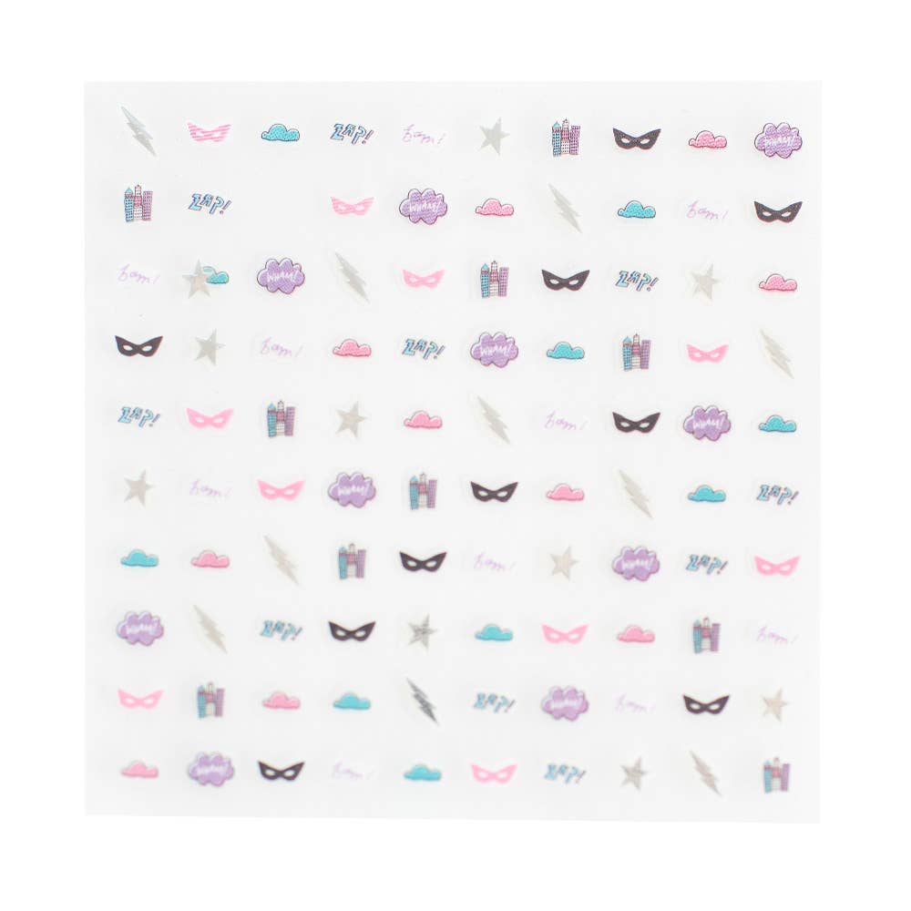 Girl Power Nail Stickers - 1 Pk.