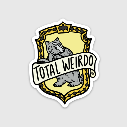 Total Weirdo Sticker