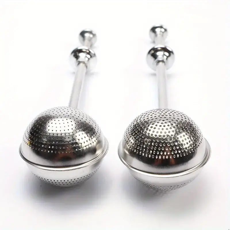 Stainless Steel Tea Infuser & Dusting Wand for Baking & Tea