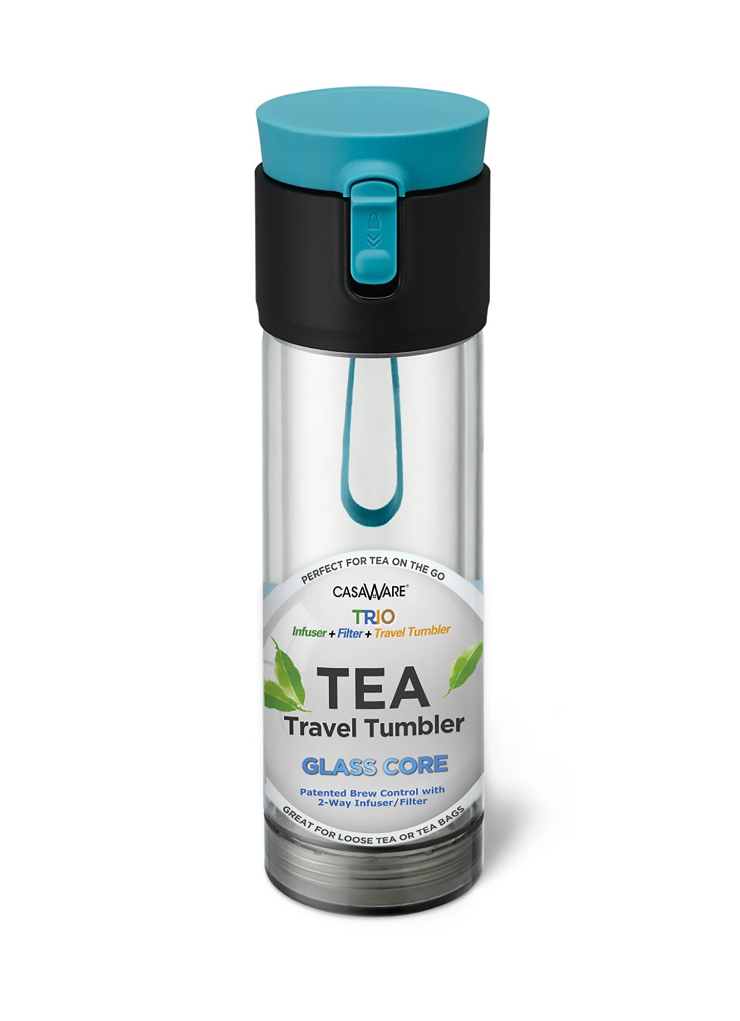 12oz Trio Clear Tea Travel Tumbler