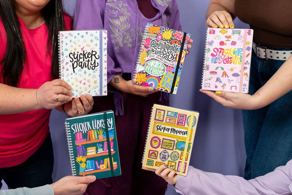 Sticker Museum Album – Reusable Sticker Storage Book