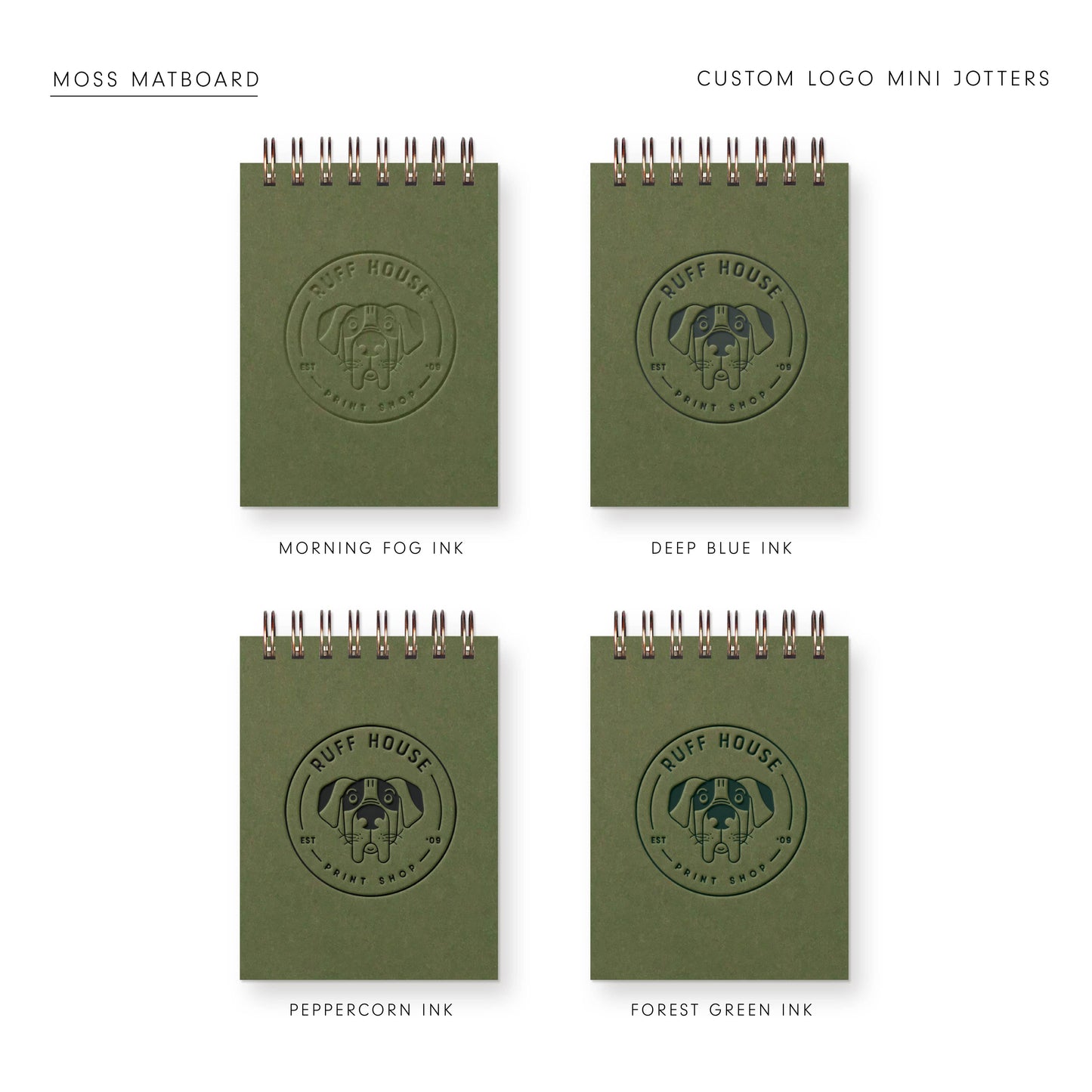 Custom : Logo Mini Jotter Notebook