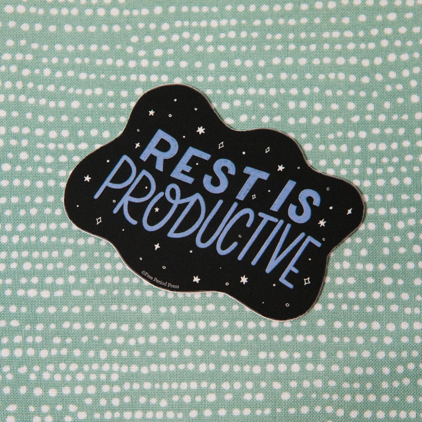 Rest is Productive Vinyl Decal Sticker