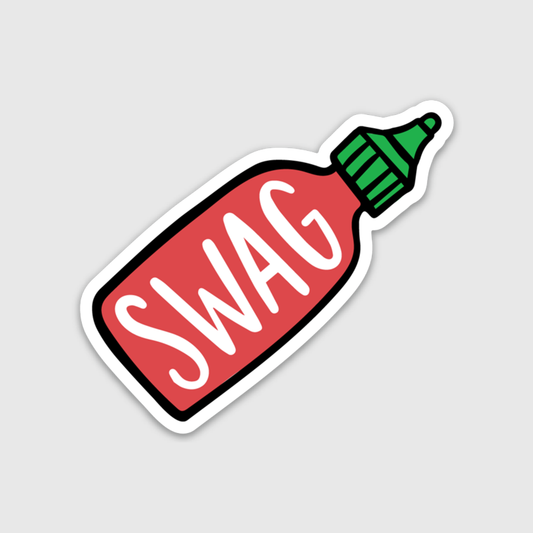 Swag Hot Sauce Sticker