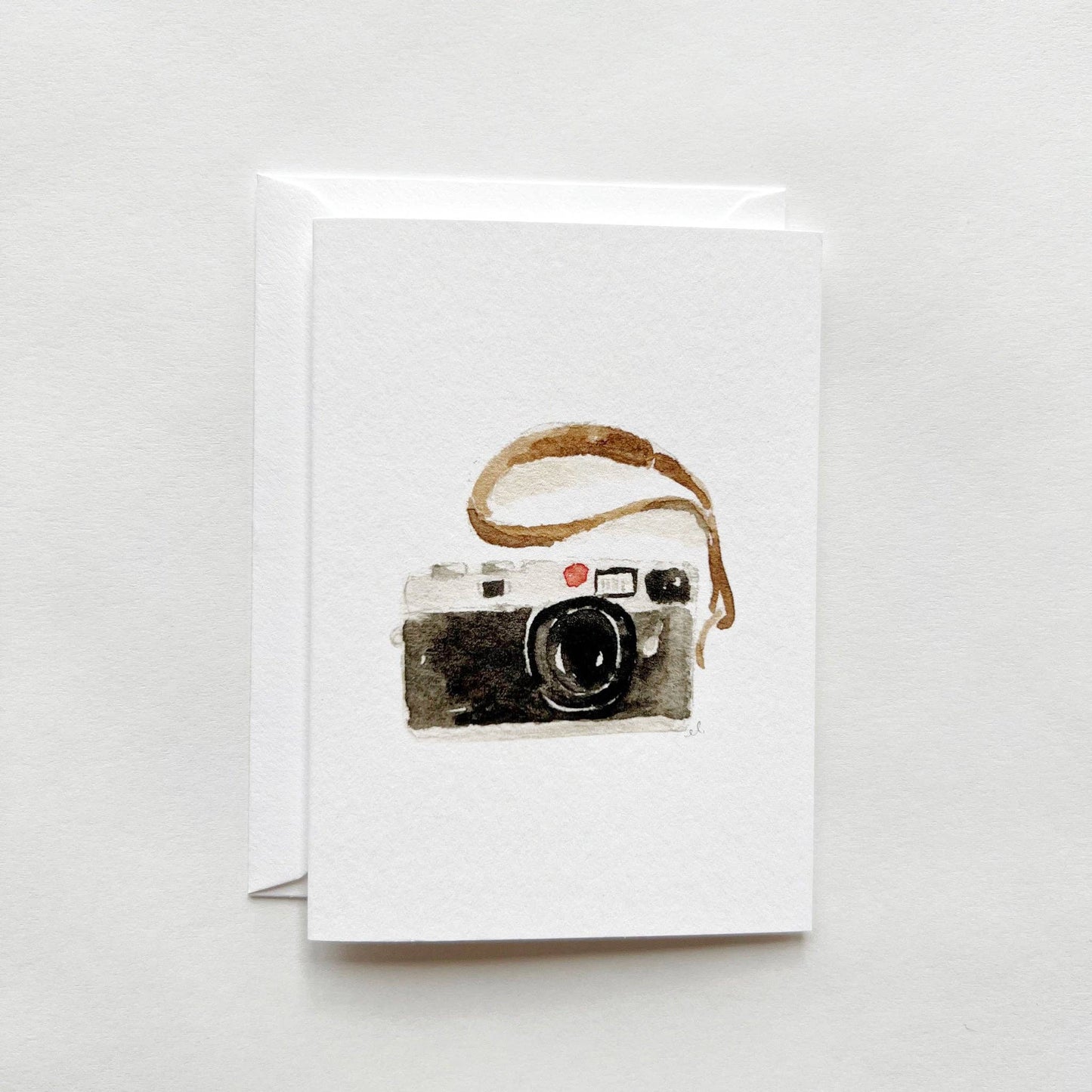 Camera mini notecard