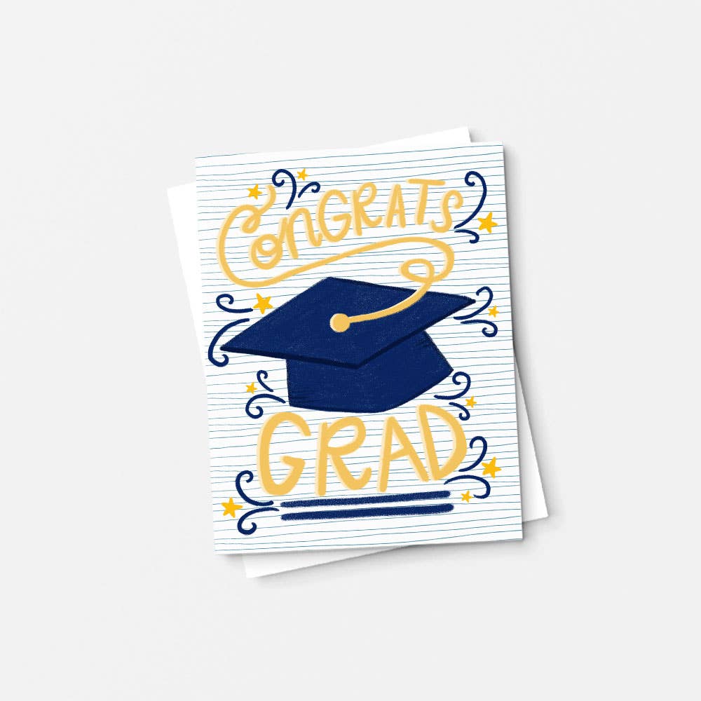 Congrats Grad, Graduation Card, High School, College