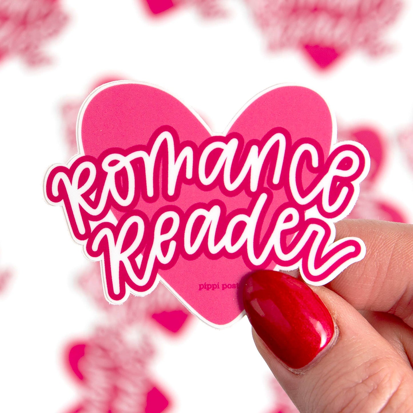 Romance Reader Decal Sticker