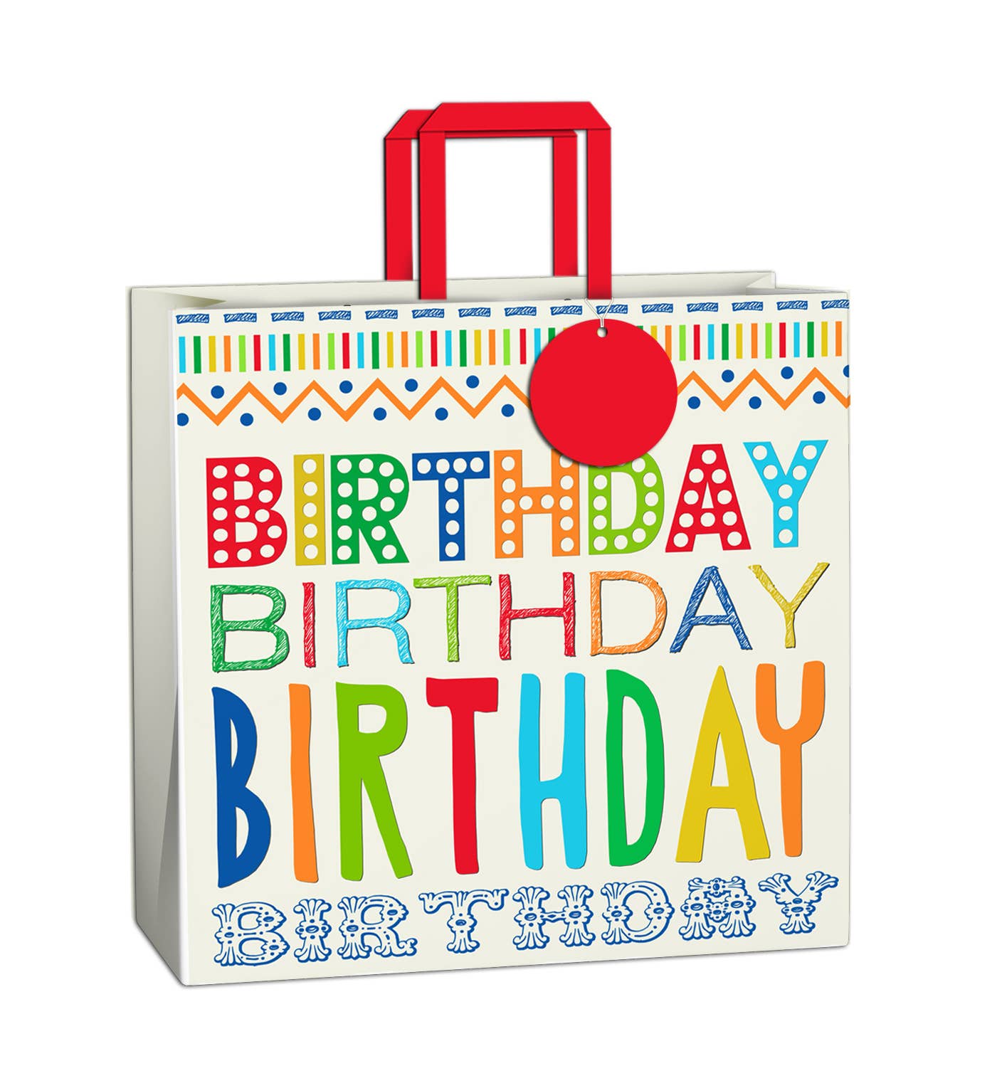 Eco-friendly FSC™ sustainably sourced Happy Days Gift Bag