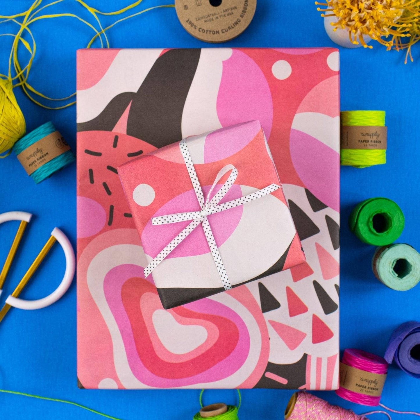 Positivity!¬†‚Ä¢ Double-Sided ‚Ä¢ Everyday Eco Wrapping Paper