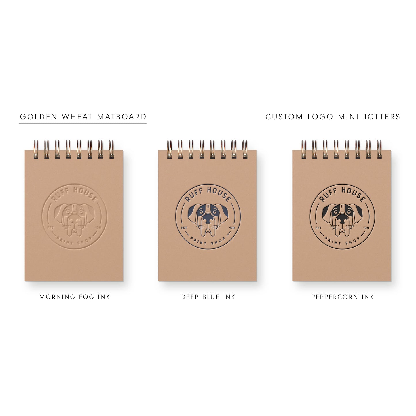 Custom : Logo Mini Jotter Notebook