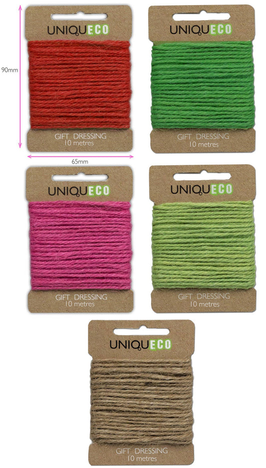 Jute String 10 metres available in a selection of colours