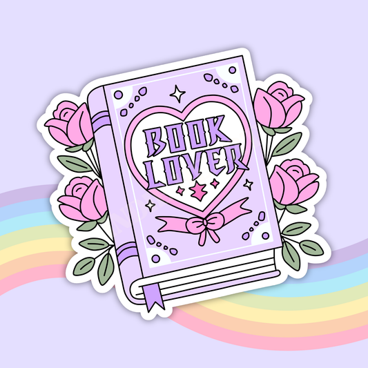 Book Love Sticker