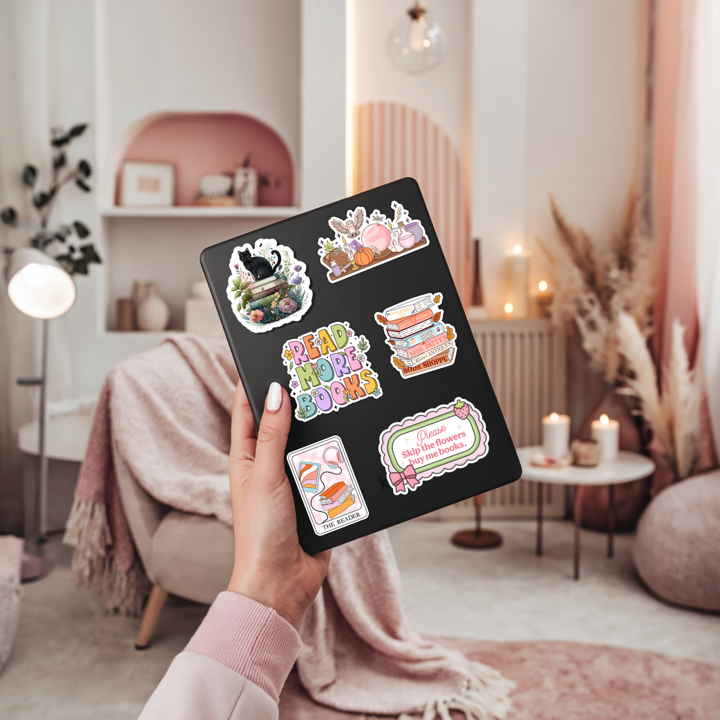 Buy Me Books Vinyl Sticker ‚Äì Book Lover Gift¬†