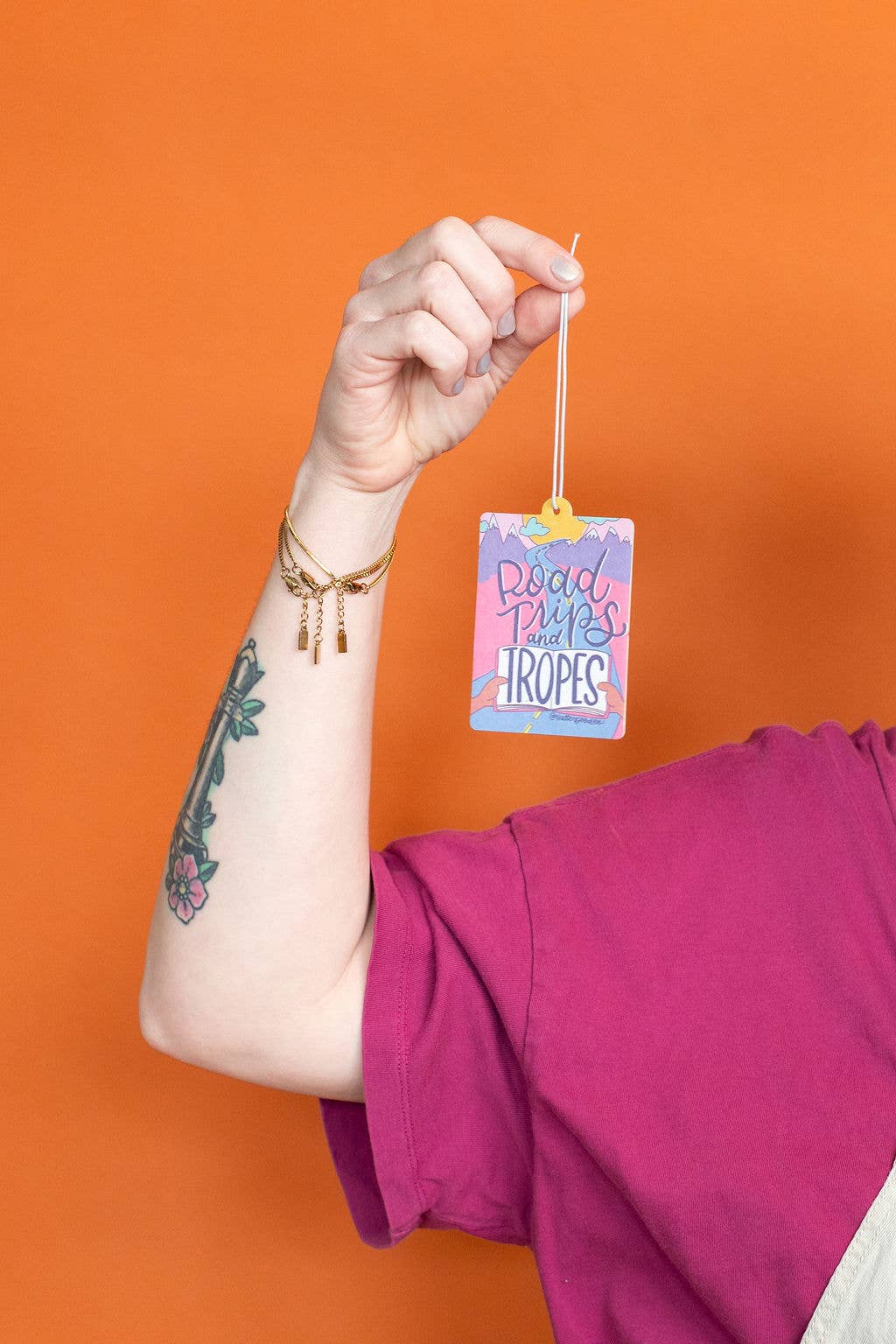 Road Trips & Tropes Reading Bookish New Car Air Freshener